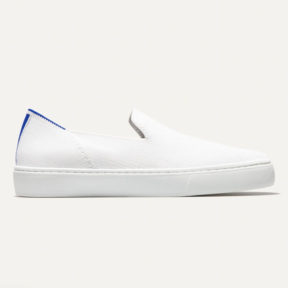 Rothy's white slip ons (size 9.5)